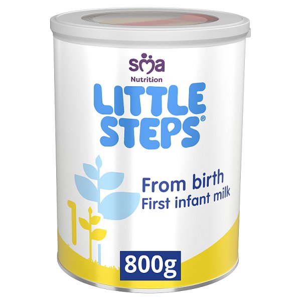 LITTLE STEPS® First Infant Milk Powder Formula From Birth – 800g (Case of 6)