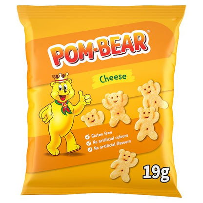 Pom-Bear Cheese Crisps 19g Pack size: Case of 36