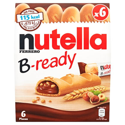 NUTELLA® B-ready 132g - 6 Bars x 22g