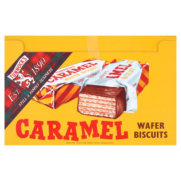 Tunnock's Caramel Wafer Biscuits 48 x 30g - Case of 48