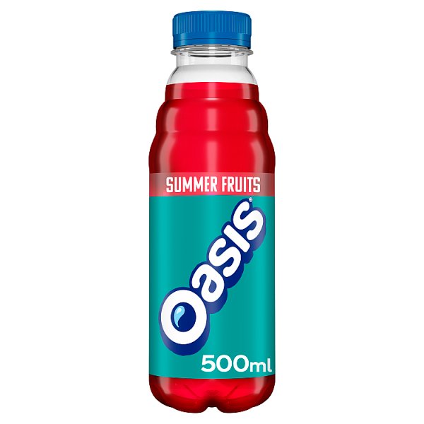 Oasis Summer Fruits 500ml Pack size: Case of 12