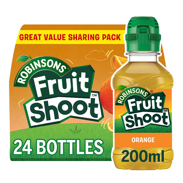 Fruit Shoot Orange Kids Juice Drink 24 x 200ml Pack size: Case of 1