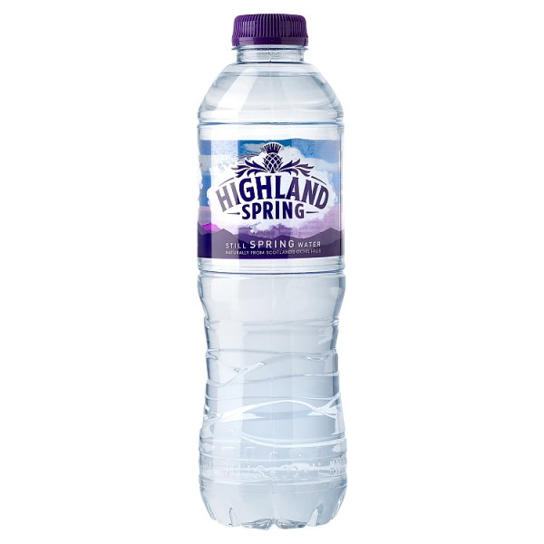 Highland Spring Still Spring Water 500ml Pack size: Case of 24