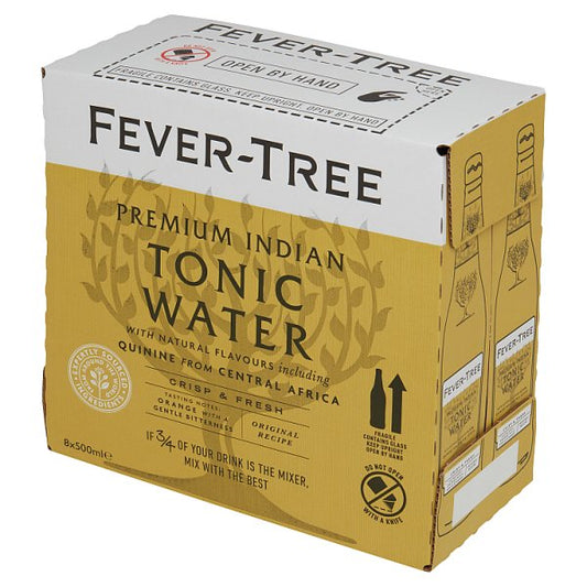 Fever-Tree Premium Indian Tonic Water 500ml Pack size: Case of 8