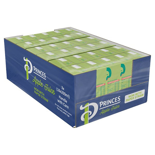 Princes Apple Juice 10 x 200ml Pack size: Case of 27