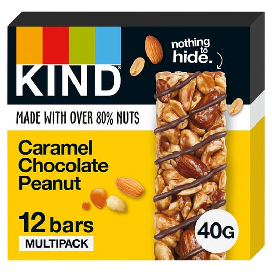 Kind Caramel Chocolate Peanut 40g - Case of 12