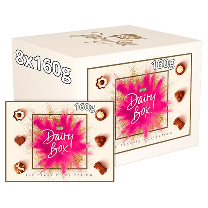 Dairy Box Milk Chocolate Box 160g - Case of 8