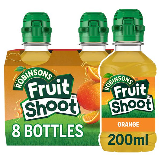 Fruit Shoot Orange Kids Juice Drink 8 x 200ml Pack size: Case of 3