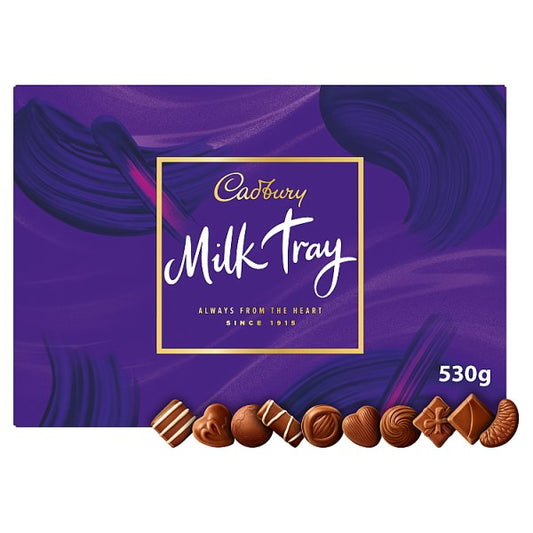 Cadbury Milk Tray 530g - Case of 6