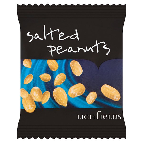 Lichfields Salted Peanuts 50g Pack size: Case of 24