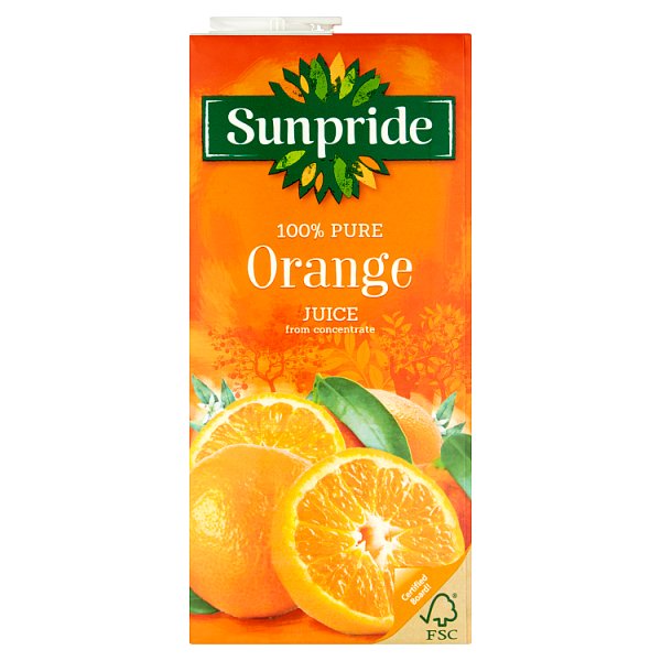 Sunpride Orange Juice 1 Litre Pack size: Case of 12