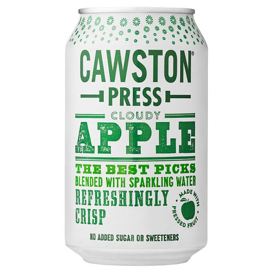 Cawston Press Sparkling Cloudy Apple Pack size: Case of 24