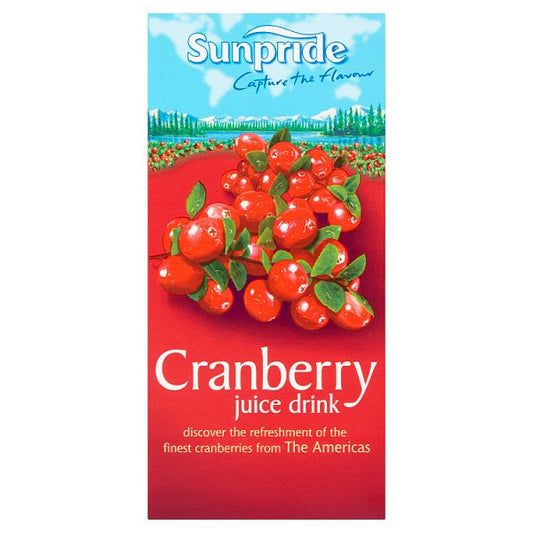 Sunpride Cranberry Juice Drink 1 Litre Pack size: Case of 12