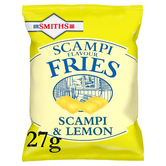 Smiths Crisps Scampi & Lemon Fries Snacks 27g Pack size: Case of 24