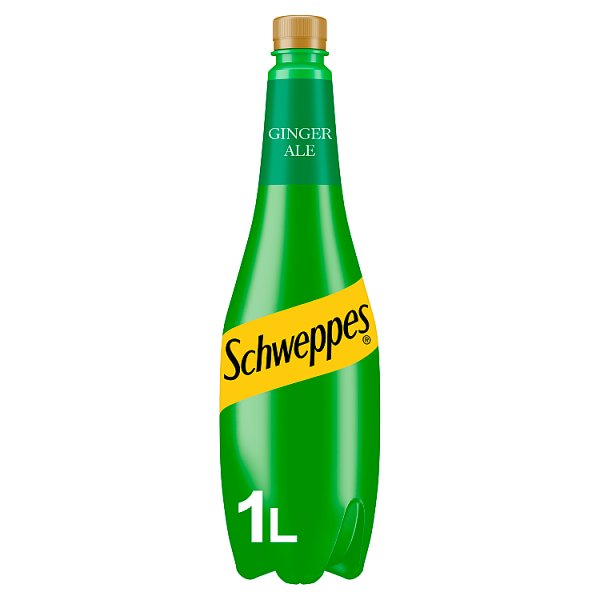 Schweppes Canada Dry Ginger Ale 1L Pack size: Case of 6