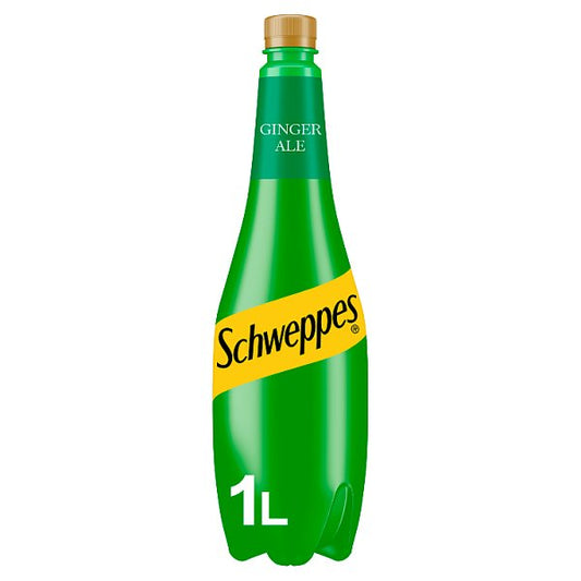 Schweppes Canada Dry Ginger Ale 1L Pack size: Case of 6