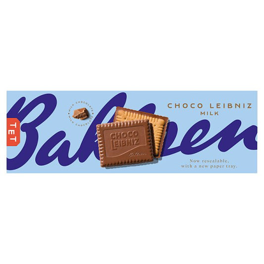 Bahlsen Choco Leibniz Milk 111g - Case of 12