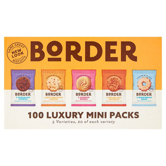 Border 100 Luxury Mini Packs - Case of 100