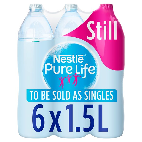 Nestle Pure Life Still Spring Water 6x1.5L Pack size: Case of 6