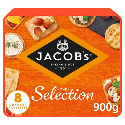 Jacobs The Selection 8 Cracker Varieties 900g - Case of 6