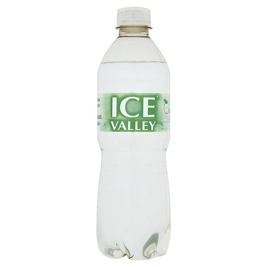 ICE VALLEY Spring Water Sparkling 500ml Pack size: Case of 24