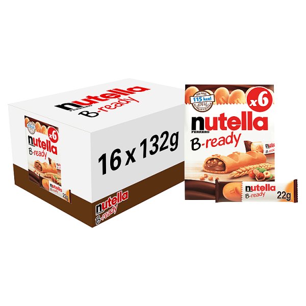 NUTELLA® B-ready 132g - 6 Bars x 22g