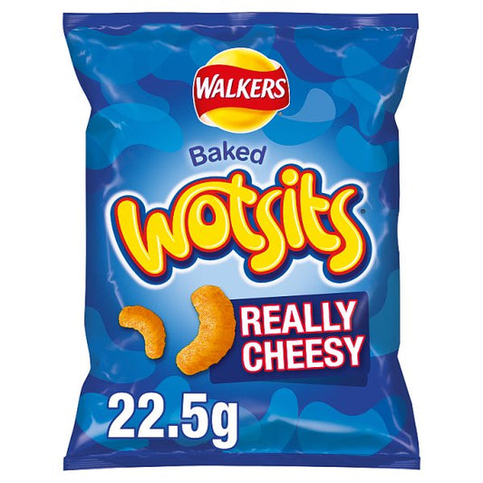 Walkers Wotsits Really Cheesy Snacks Crisps 22.5g Pack size: Case of 32