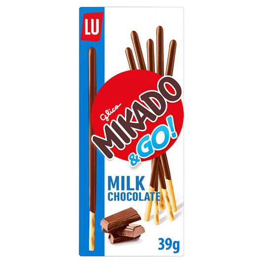 LU Mikado Milk Chocolate Biscuits 39g - Case of 24