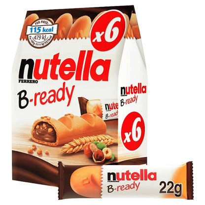 NUTELLA® B-ready 132g - 6 Bars x 22g