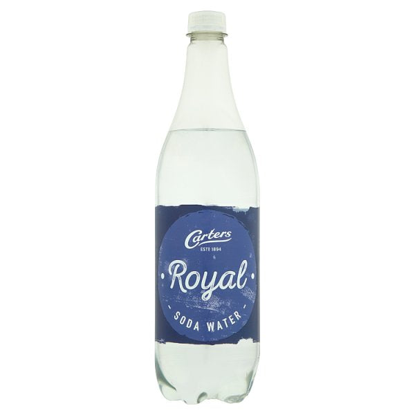 Carters Royal Soda Water 1 Litre Pack size: Case of 12