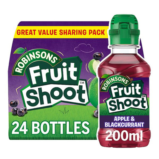 Fruit Shoot Apple & Blackcurrant Kids Juice Drink 24 x 200ml Pack size: Case of 1