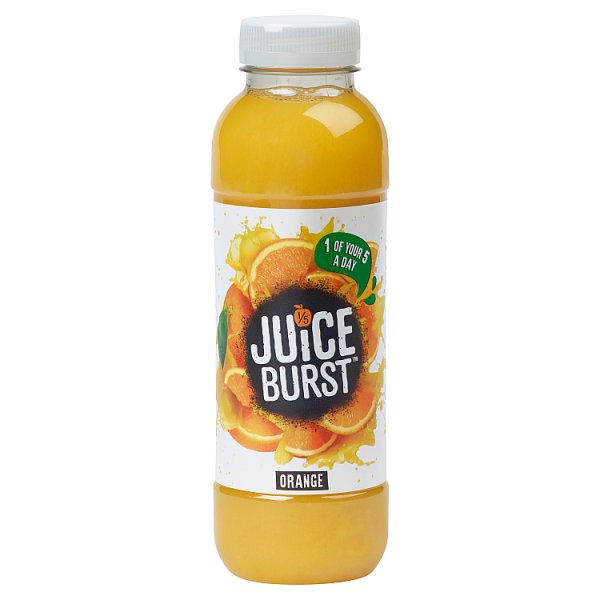 Juice Burst Orange 400ml Pack size: Case of 12