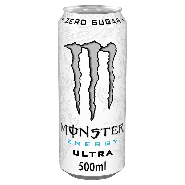 Monster Energy Drink Ultra Zero Sugar 12 x 500ml Pack size: Case of 12