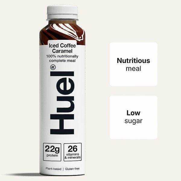 Huel Iced Coffee Caramel 500ml Pack size: Case of 8